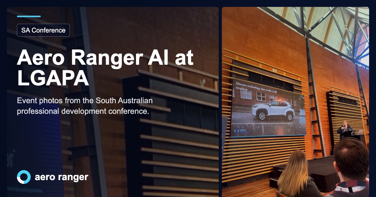 Aero Ranger AI joins South Australian LGAPA conference as Gold Sponsor cover image
