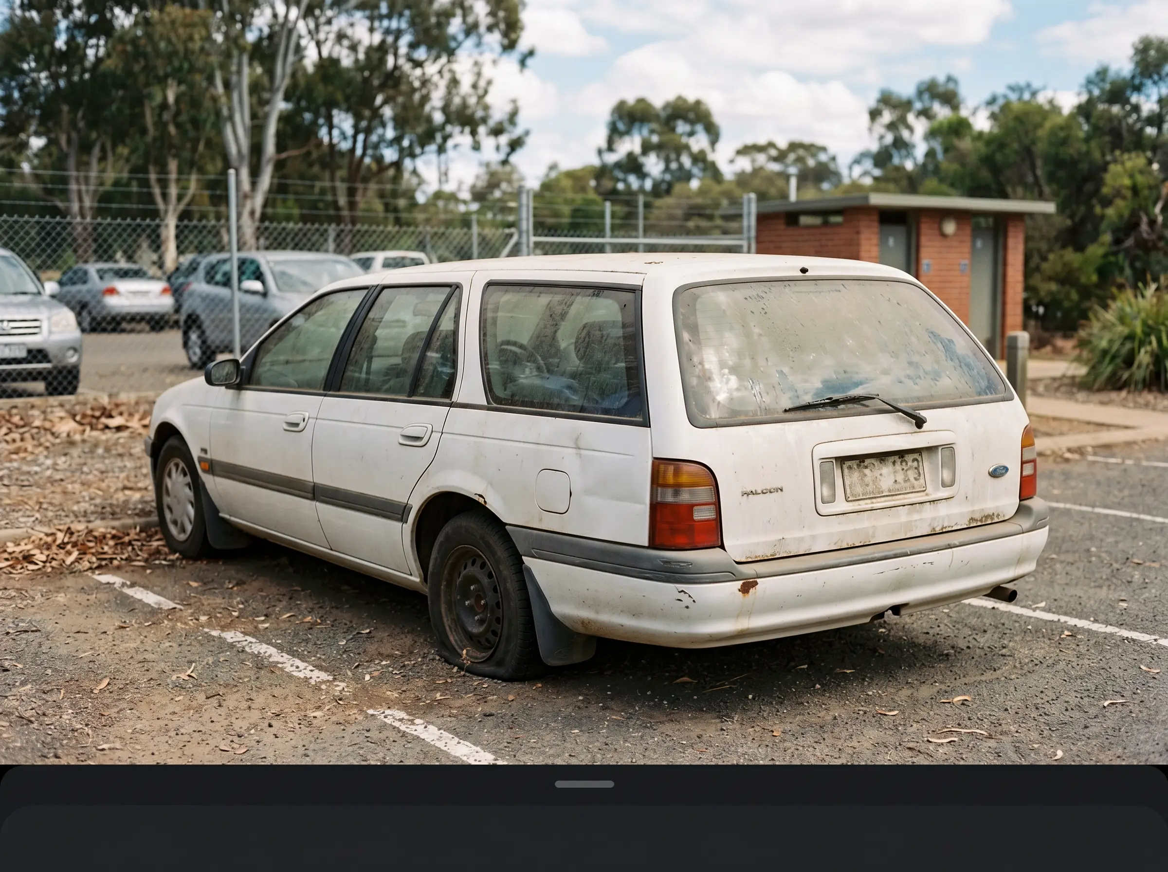 Vehicle observed on public land evidence image